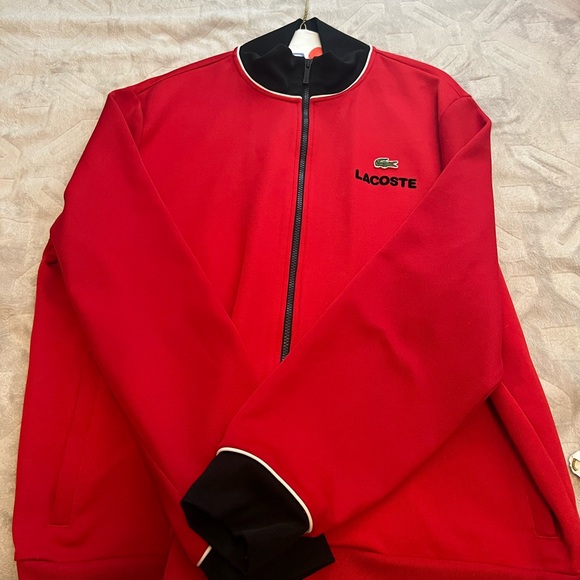 Lacoste Men's Red Jacket - Picture 1 of 5